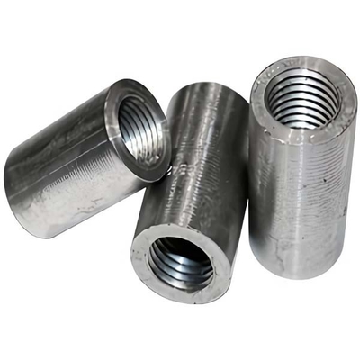 การเชื่อมต่อ Parallel Steel Bar Coupler ปลอกเหล็กเส้นเกลียวตรงสำหรับงานก่อสร้าง