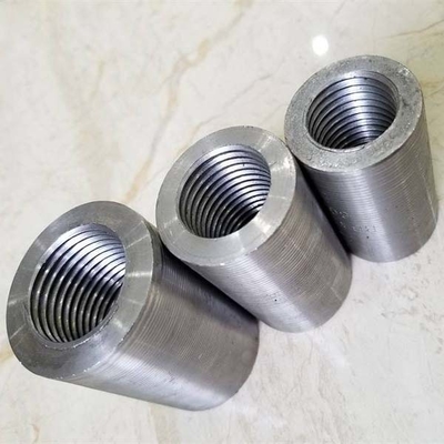 25mm 32mm Rebar Threaded Steel Coupler 36mm 40mm กระชับ Rebar Union Sleeve