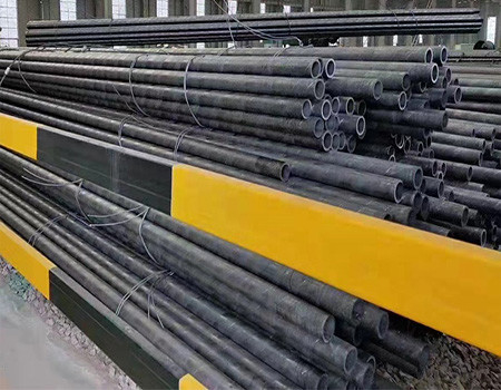 Q235 ท่อเหล็กไม่มีตะเข็บรีดร้อนสีดำ ASTM A53 Gr.B Carbon Erw Weld Round