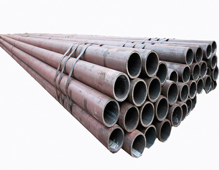 Q235 ท่อเหล็กไม่มีตะเข็บรีดร้อนสีดำ ASTM A53 Gr.B Carbon Erw Weld Round
