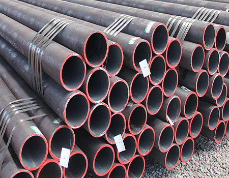 Q235 ท่อเหล็กไม่มีตะเข็บรีดร้อนสีดำ ASTM A53 Gr.B Carbon Erw Weld Round