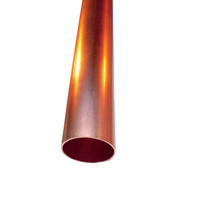 C10100 C10200 ท่อทองแดงบริสุทธิ์ 99.9% C11000 15mm 22mm สำหรับท่อน้ำ