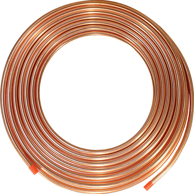 C10100 C10200 ท่อทองแดงบริสุทธิ์ 99.9% C11000 15mm 22mm สำหรับท่อน้ำ