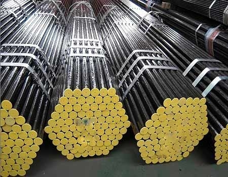 ท่อเหล็ก PSL1 API 5L GR B 100cr6 X42 X52 X60 X65 ASTM A106 A53 เหล็กกล้าคาร์บอน