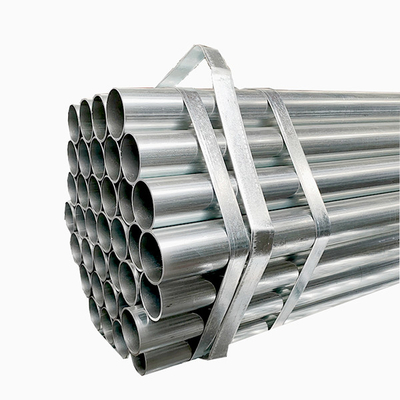 Q195 Q235 Q345 ท่อเหล็กชุบสังกะสีแบบจุ่มร้อน 2-4mm