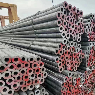 Din 2448 st35.8 8inch api 5lx52 ท่อเหล็กคาร์บอนรีดร้อนชนิดไม่มีตะเข็บที่มีความแม่นยำ