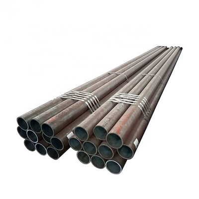 Q345D ท่อเหล็กไม่มีตะเข็บรีดร้อน S355J2H 13-50 มม. ASTM A529MGr50 คาร์บอนอ่อนสำหรับเรือ