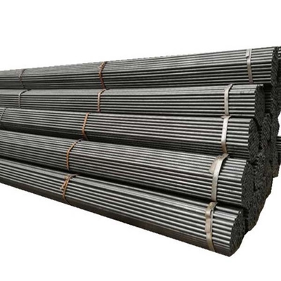 SCH40 ท่อเหล็กคาร์บอนไม่มีรอยต่อ รีดร้อน ASTM A53 Gr.B ผนังบาง SMLS ดึงเย็น